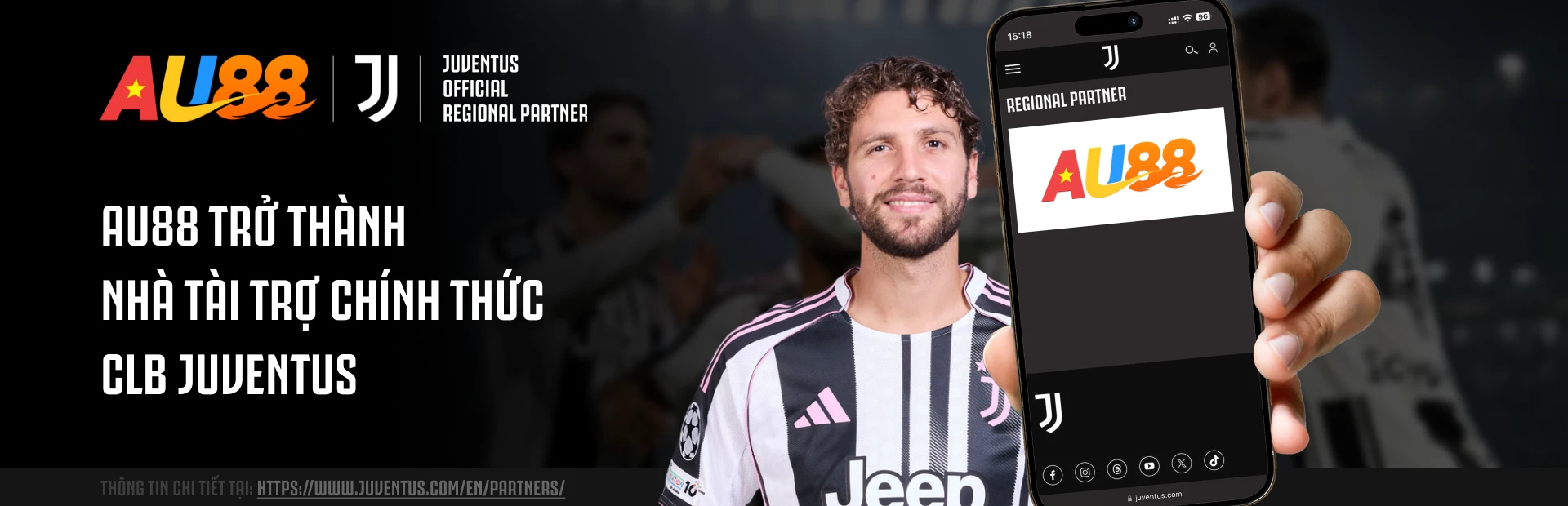 đối tác juventus